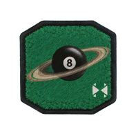 Patch 8 Ball Saturno Verde