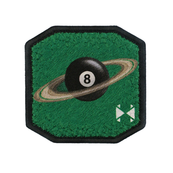 Patch 8 Ball Saturno Verde