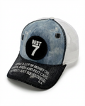 Cappellino trucker - BEST 7 - G.B. White Edition