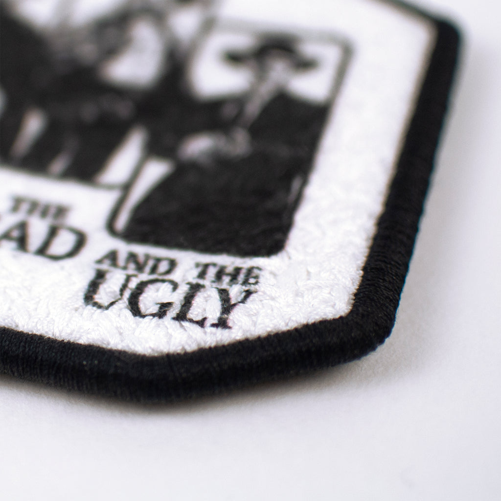 Embroidered Velcro Patch GOOD BAD UGLY