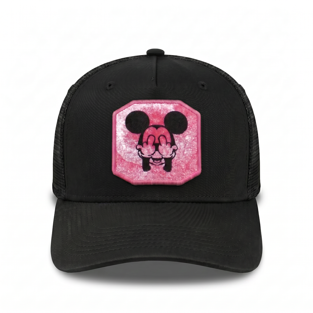 TRUCKER TOTAL BLACK template