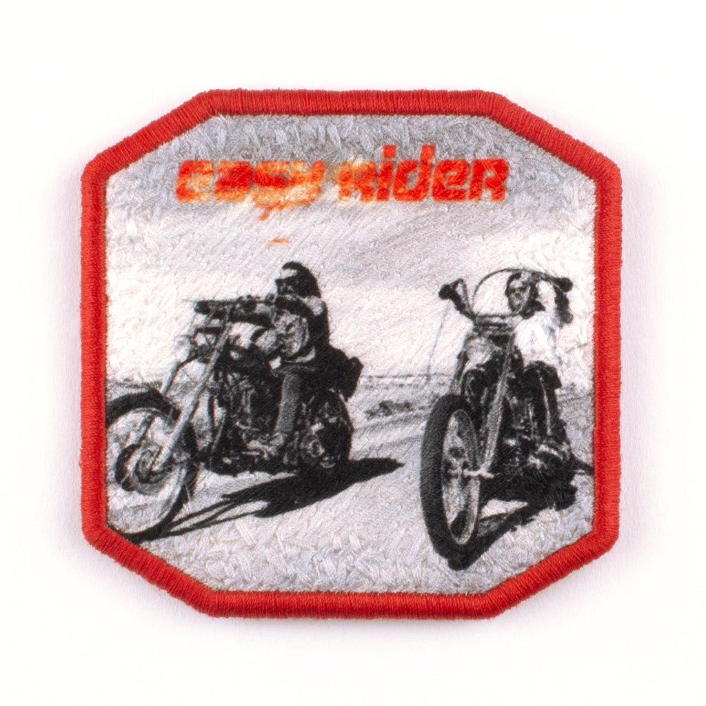 Embroidered EASY RIDER Velcro Patch