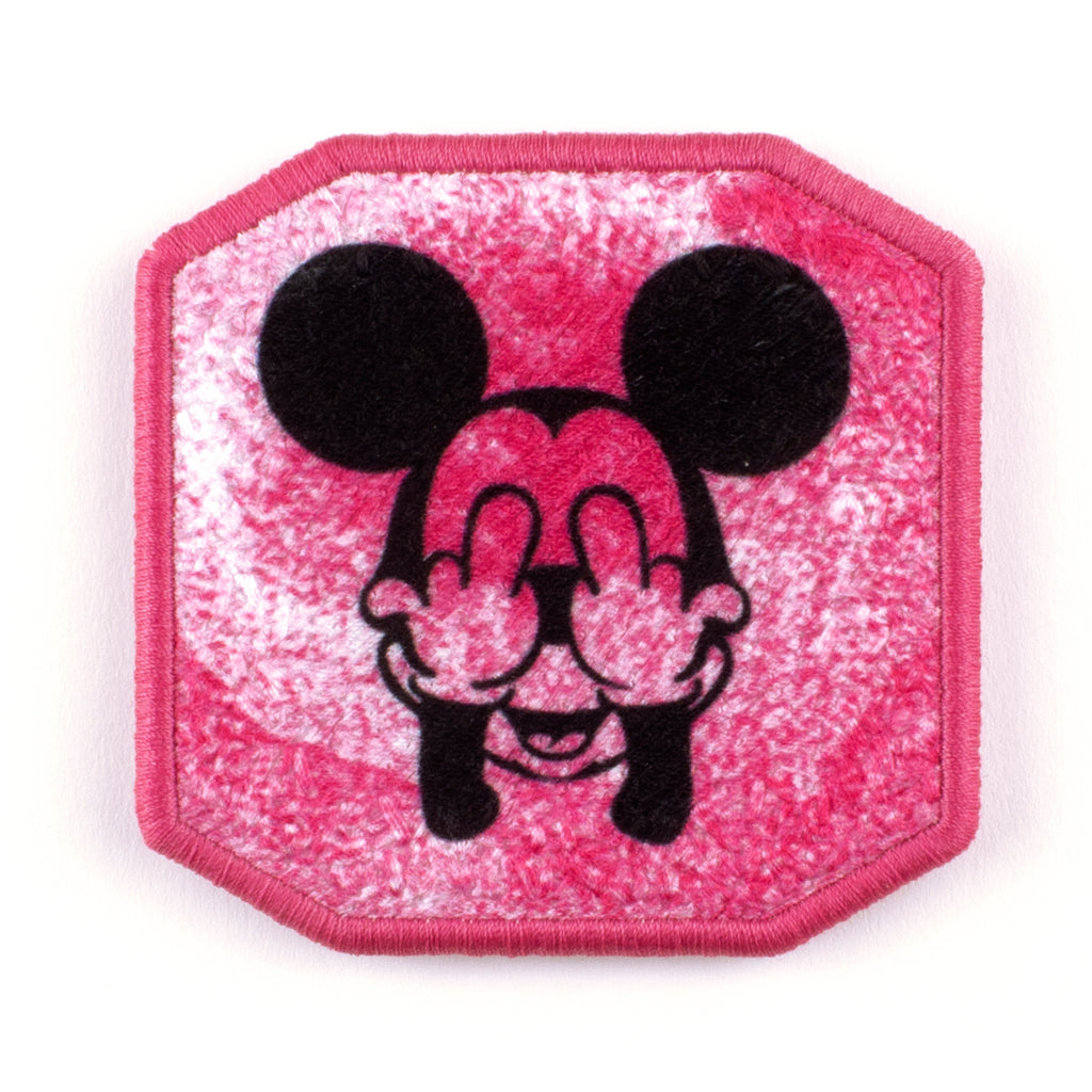 Embroidered MICKEY MOUSE Velcro Patch