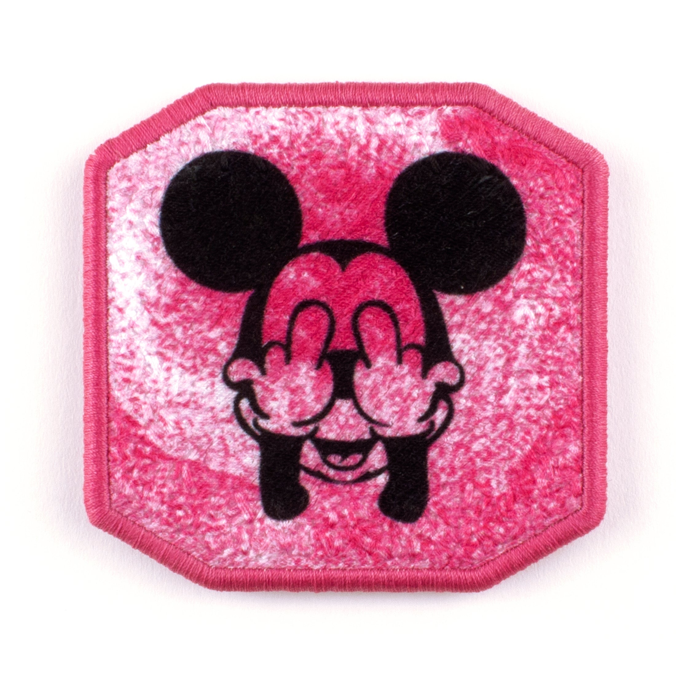 Embroidered MICKEY MOUSE Velcro Patch