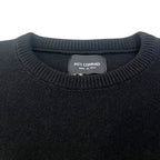 Wool Sweater with External Seams - Dinner Blue