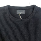 Ripped Wool Sweater - Black Vampire
