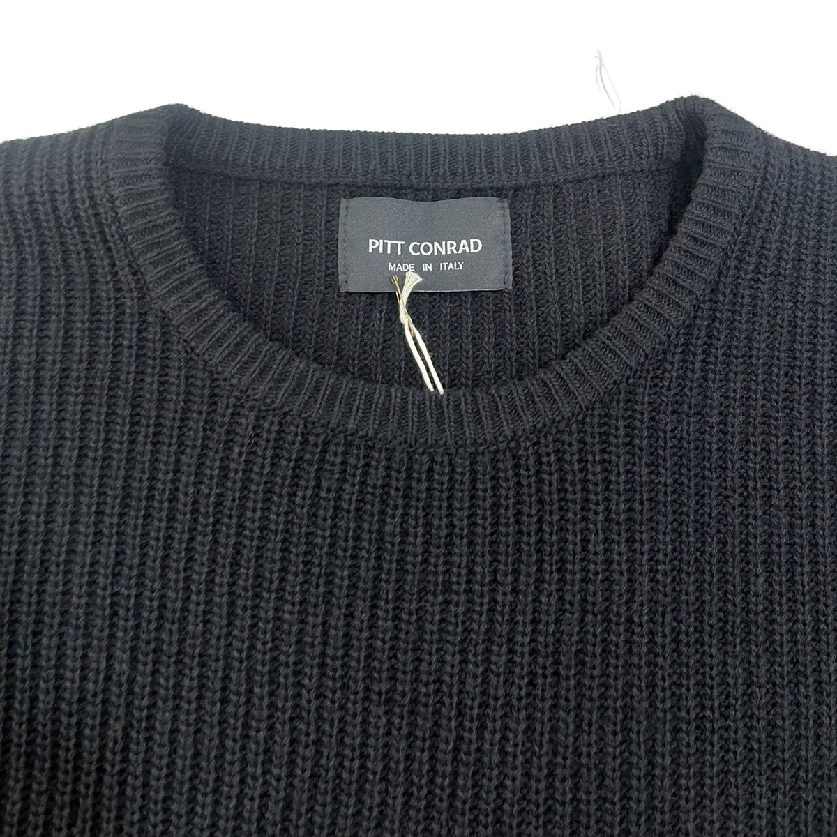 Ripped Wool Sweater - Black Vampire