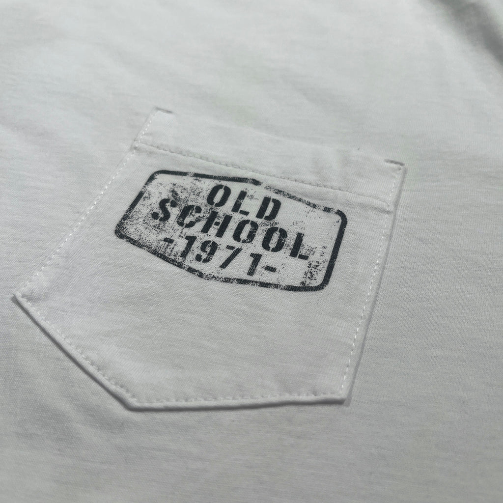 OLD SCHOOL 1971 POCKET – T-shirt con taschino stampato