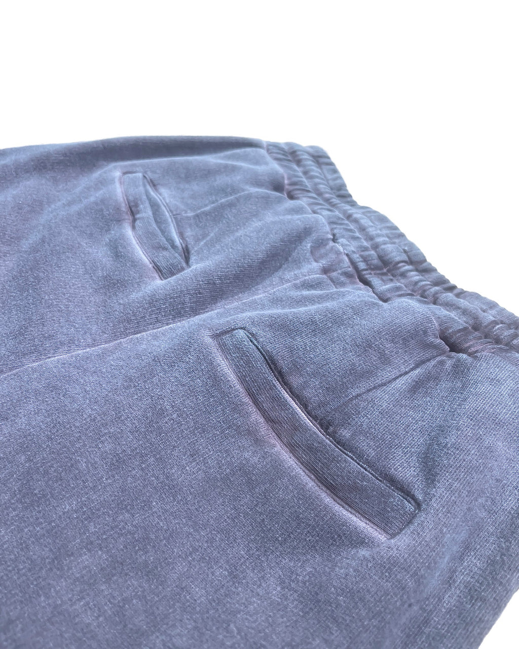 URBAN PLEAT – Pantalone in velour con pinces e coulisse