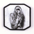 Embroidered FUCK Velcro Patch