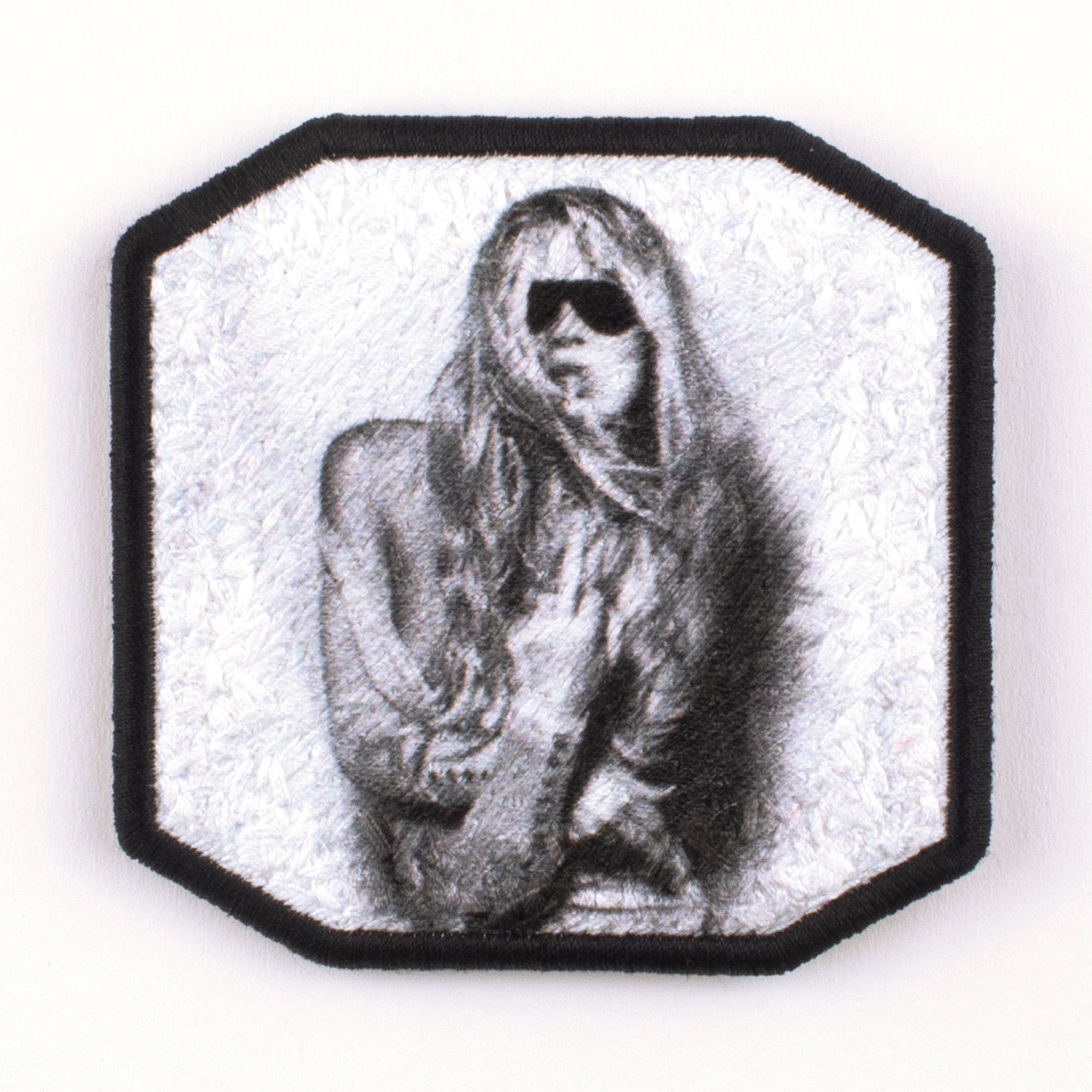 Embroidered FUCK Velcro Patch