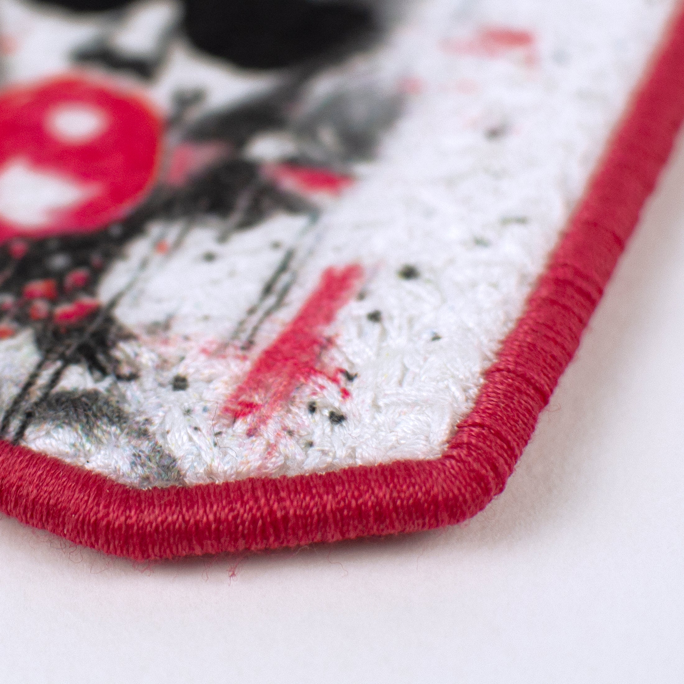 Embroidered BAD GIRL Velcro Patch