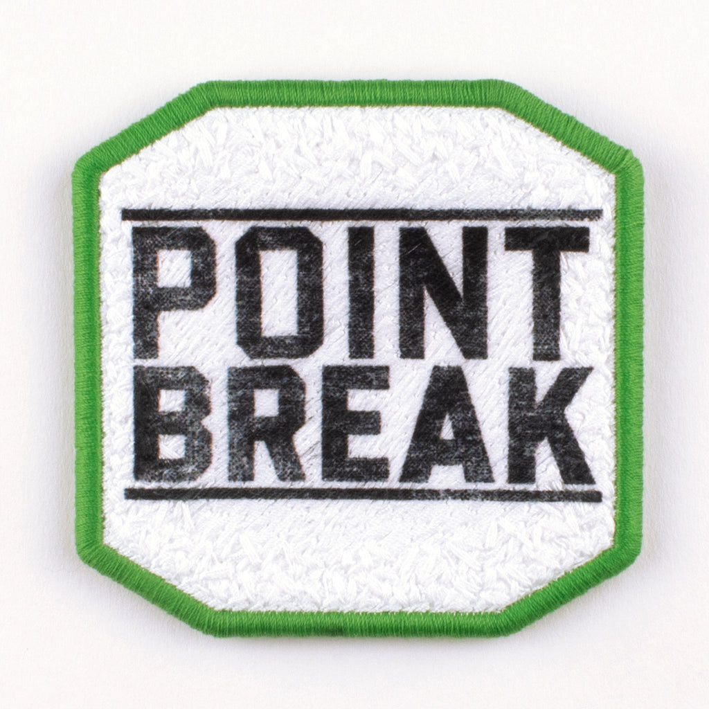 POINT BREAK Embroidered Velcro Patch