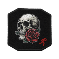 Patch Skull Rose