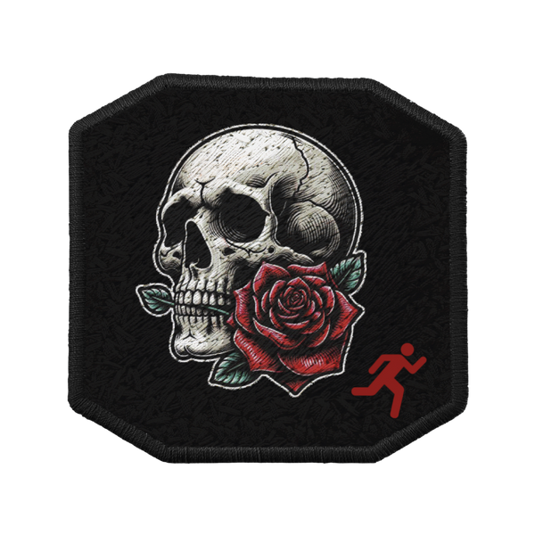 Patch Skull Rose