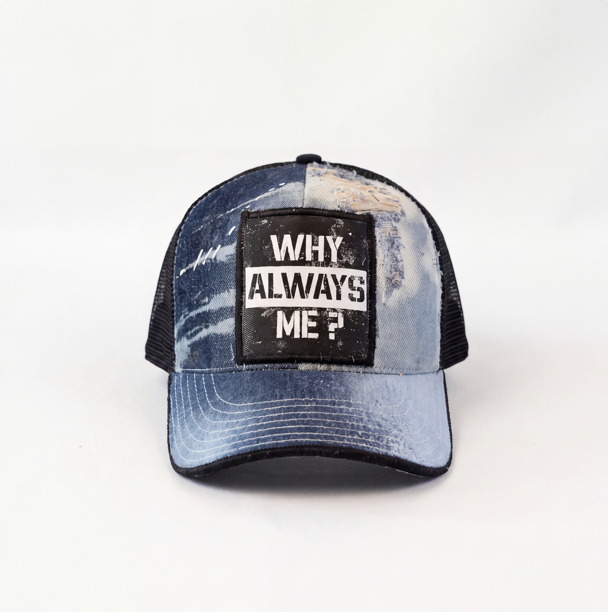 BALO – Cappellino Trucker Denim Consumato