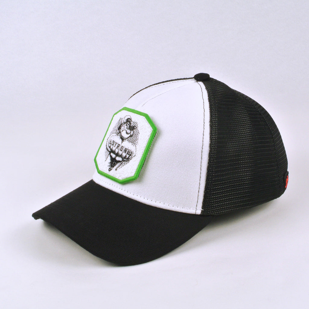TRUCKER BLACK-WHITE