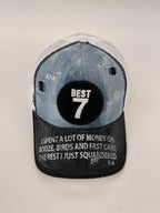 Cappellino trucker - BEST 7 - G.B. White Edition