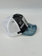 Trucker Cap - MOOD Stones White