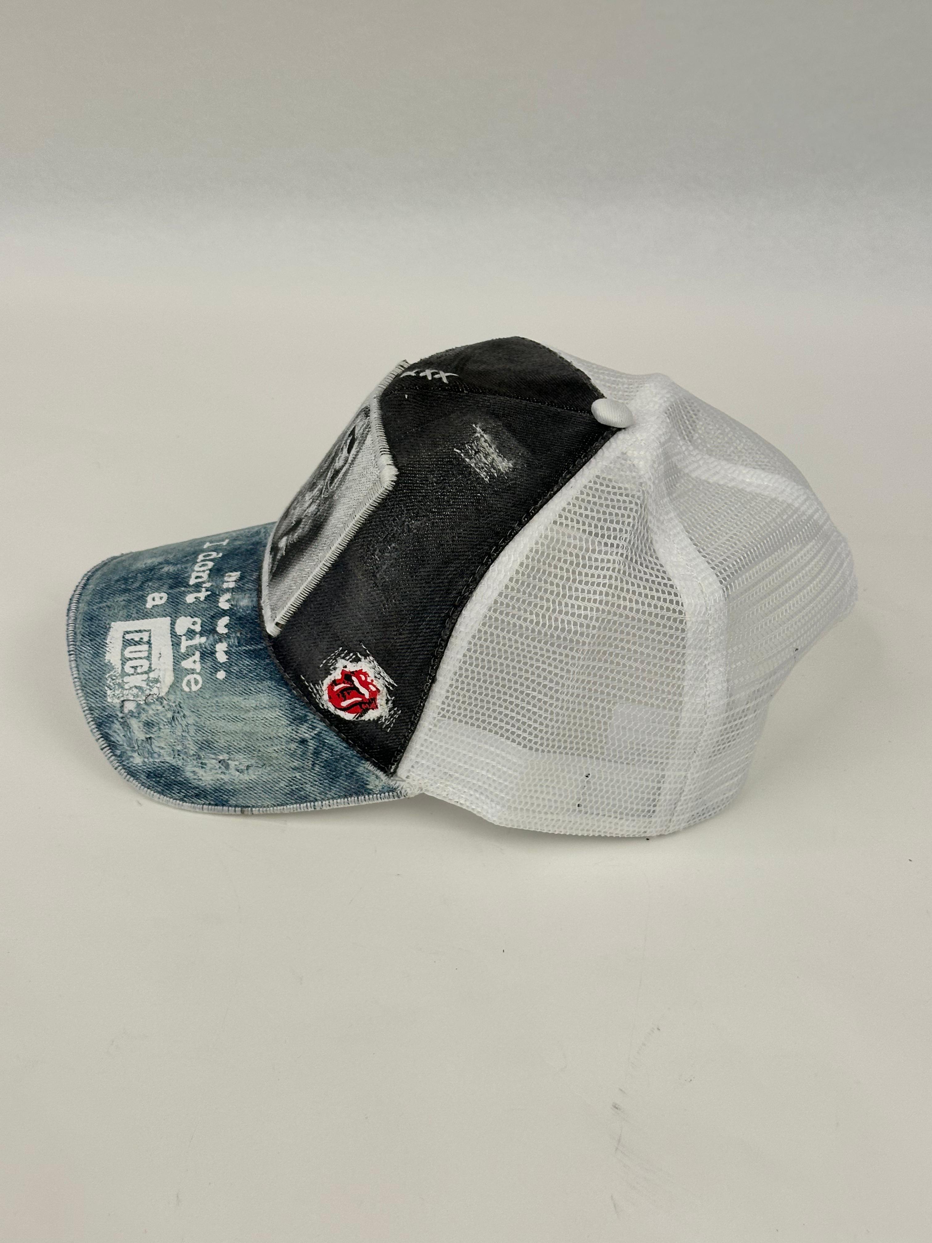 Trucker Cap - MOOD Stones White