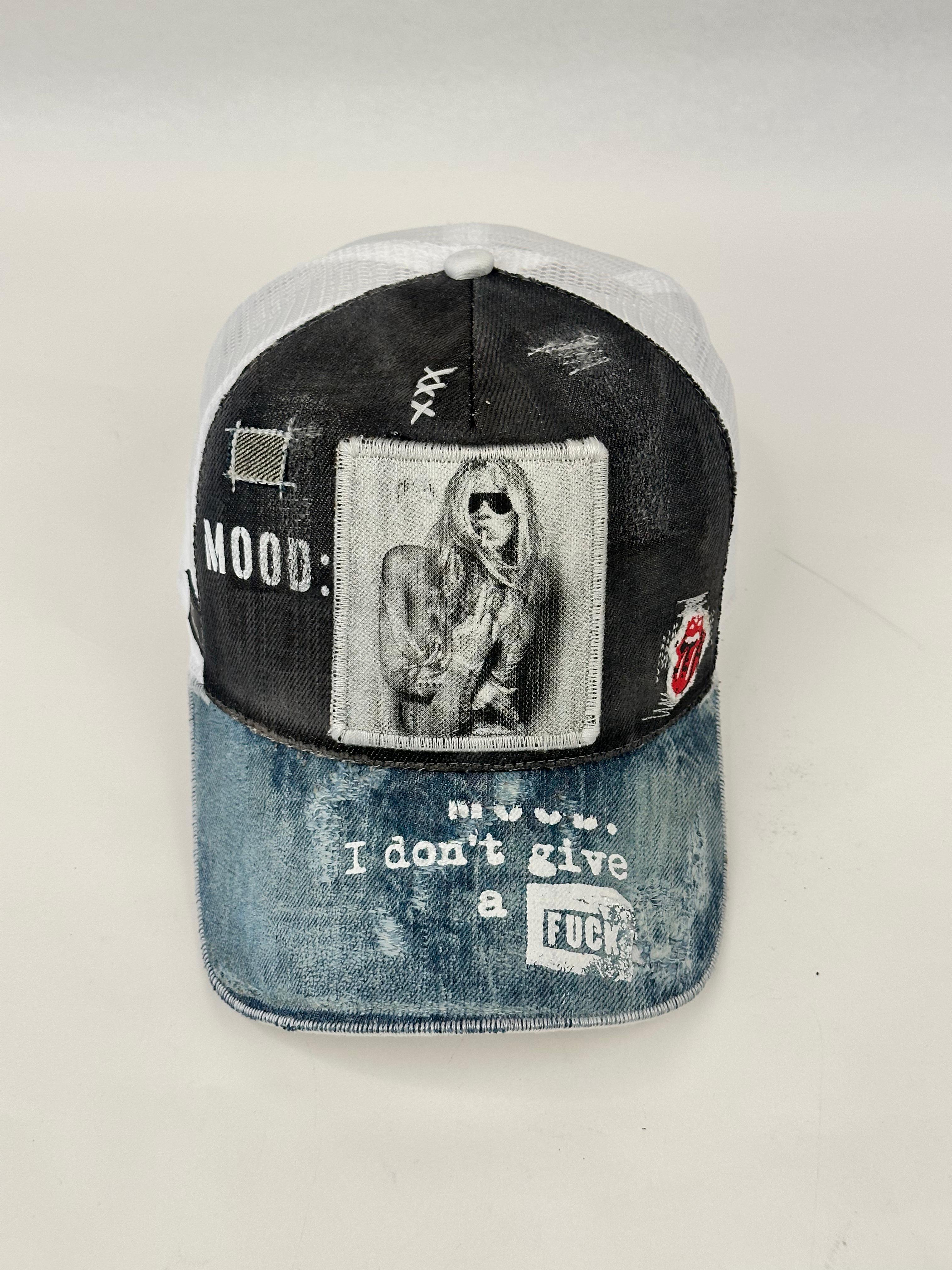 Trucker Cap - MOOD Stones White