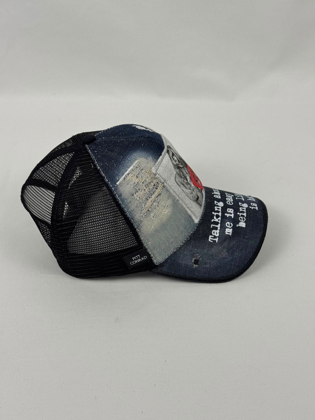 Cappellini denim trucker - RED TALK