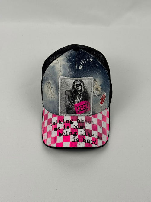 Cappellini denim trucker - PINK TALK