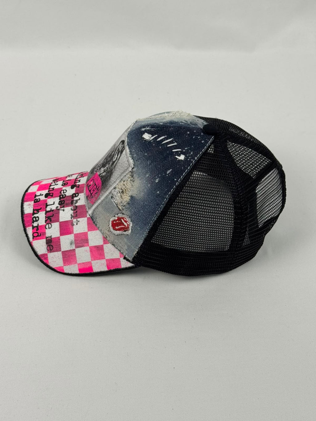 Cappellini denim trucker - PINK TALK
