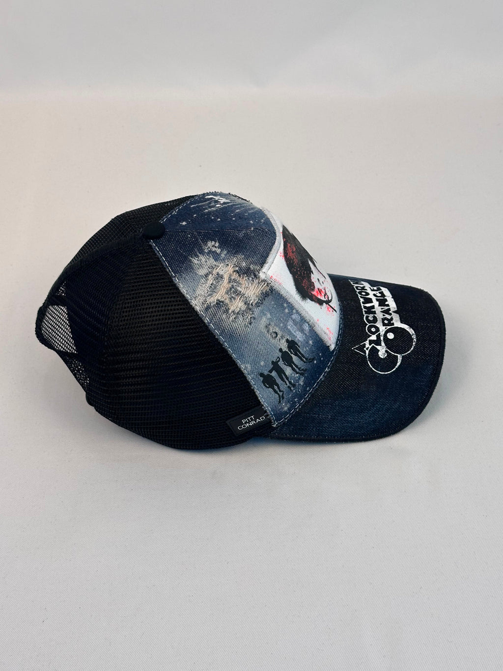 MILK – Cappellino Trucker in Denim Consumato