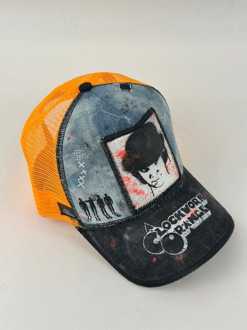 Cappellino in denim Trucker - Arancia Meccanica