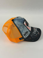 Gorra Trucker - Naranja Mecánica