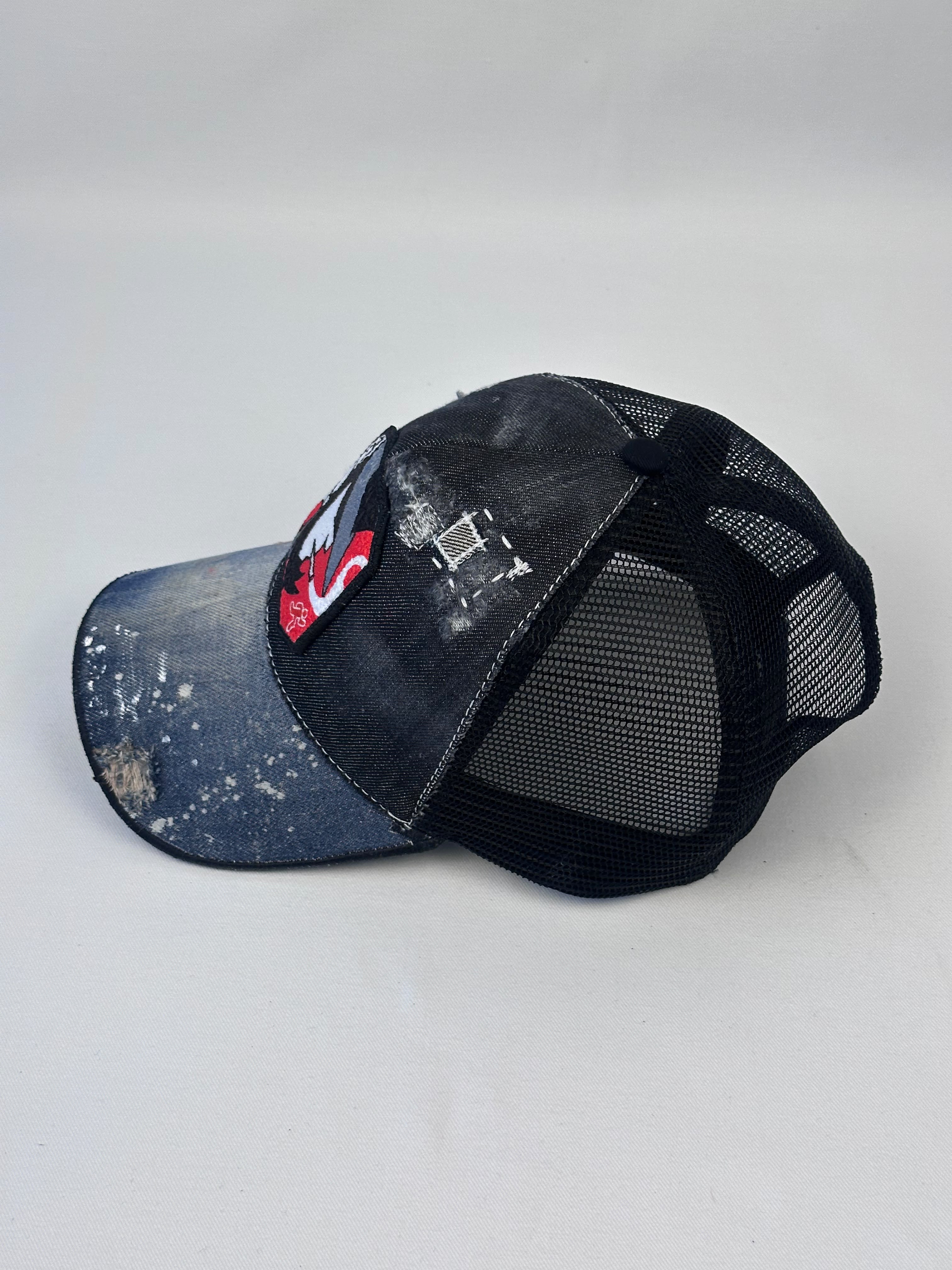 Cappellino in denim Trucker - JIGEN