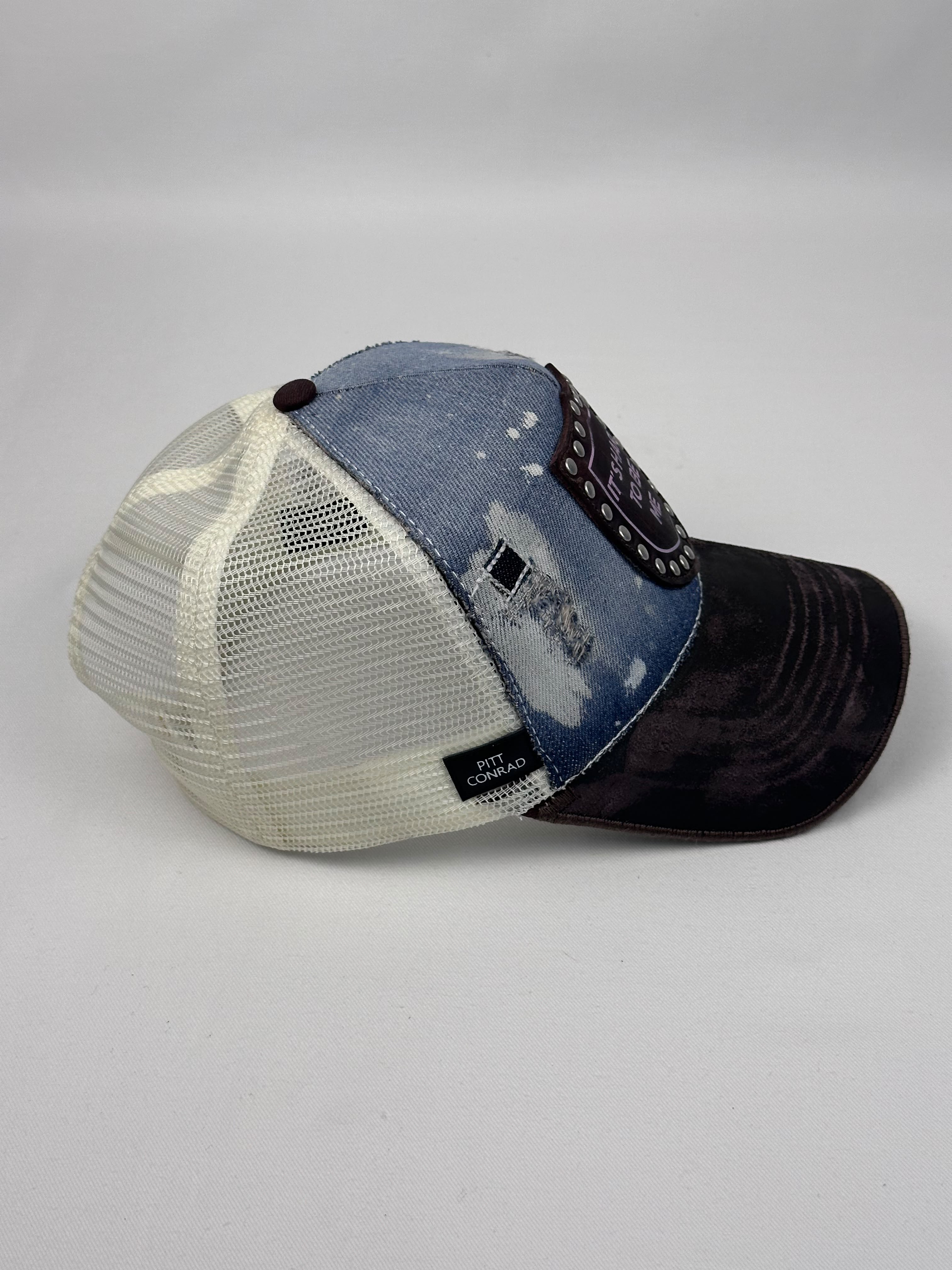 Cappellino in denim Trucker - BLASON