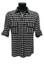 Camicia Uomo in Cotone di Flanella – camicia uomo - Bianco - XL - Camicia uomo – Pitt Conrad