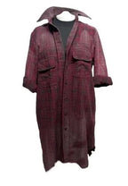 Camicione Donna in Flanella – camicione donna - Porpora - camicione donna – Pitt Conrad