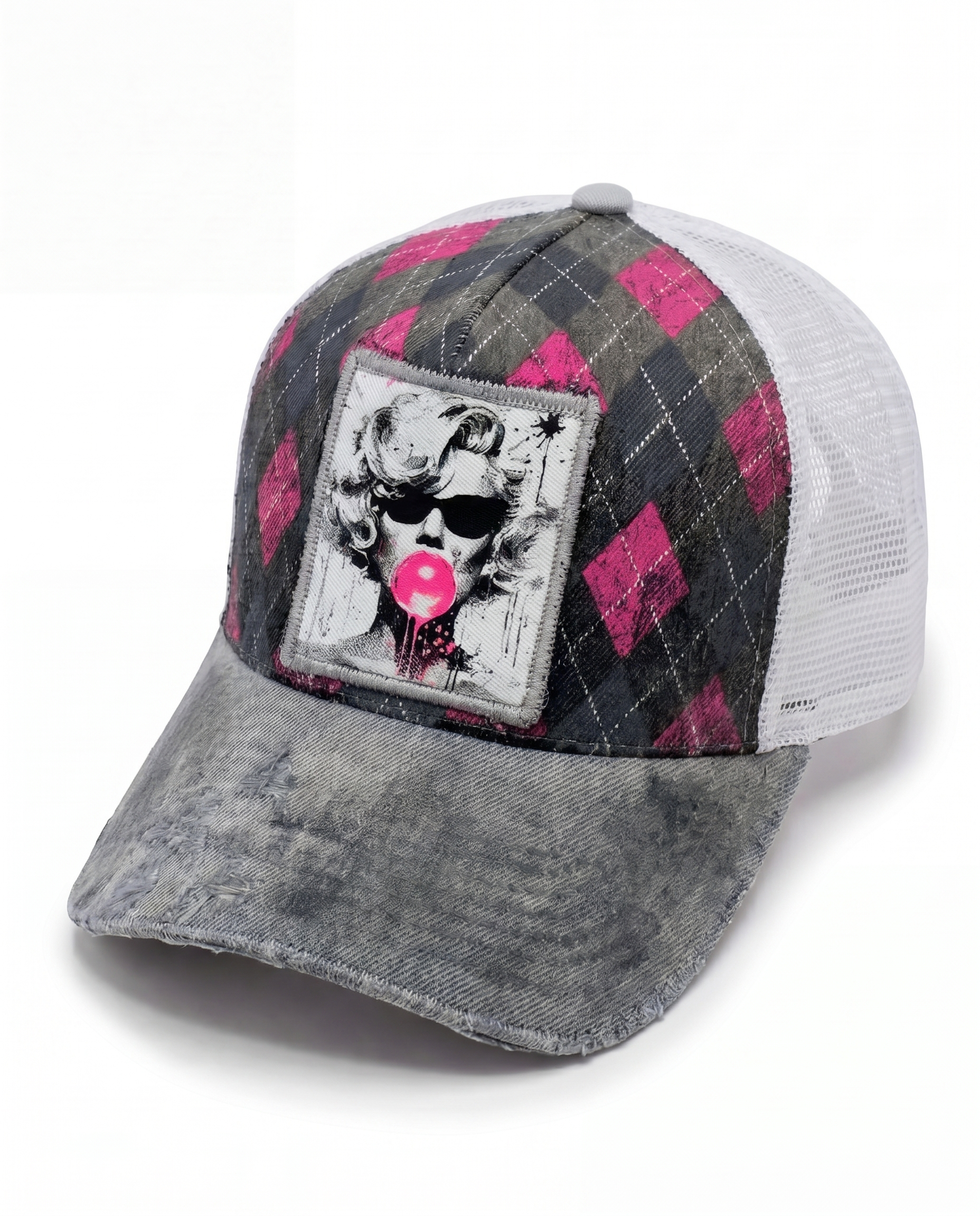 Cappellino in denim Trucker - MIDNIGHT