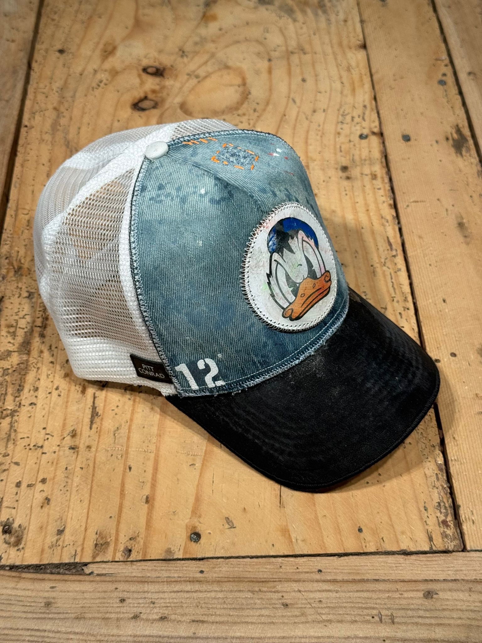 Cappellino Donald Paperino – cappelli personalizzati - jeans - 12 - cappellino cappello – Pitt Conrad