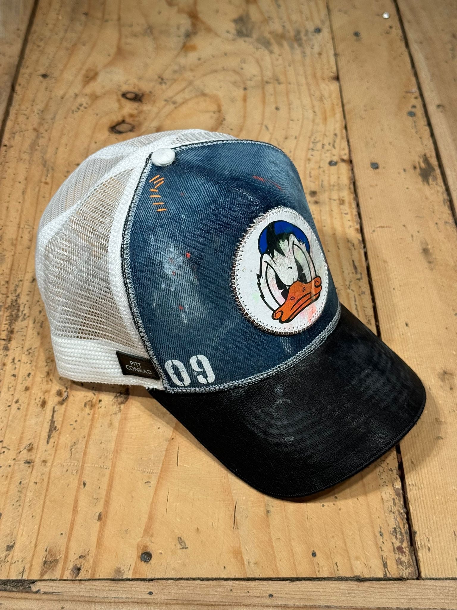 Cappellino Donald Paperino – cappelli personalizzati - jeans - 09 - cappellino cappello – Pitt Conrad