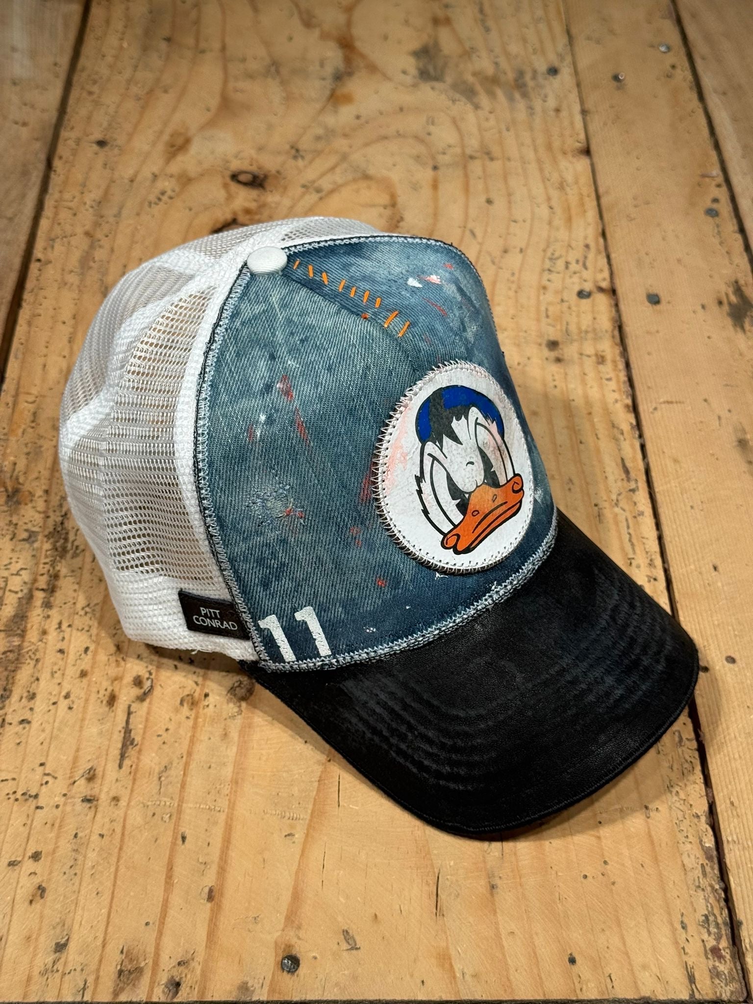 Cappellino Donald Paperino – cappelli personalizzati - jeans - 11 - cappellino cappello – Pitt Conrad