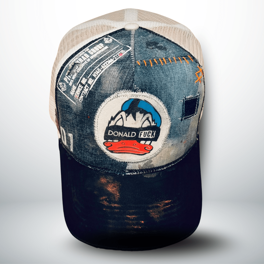 Cappellino Donald Paperino – cappelli personalizzati - Bianco - 01 - cappellino cappello – Pitt Conrad