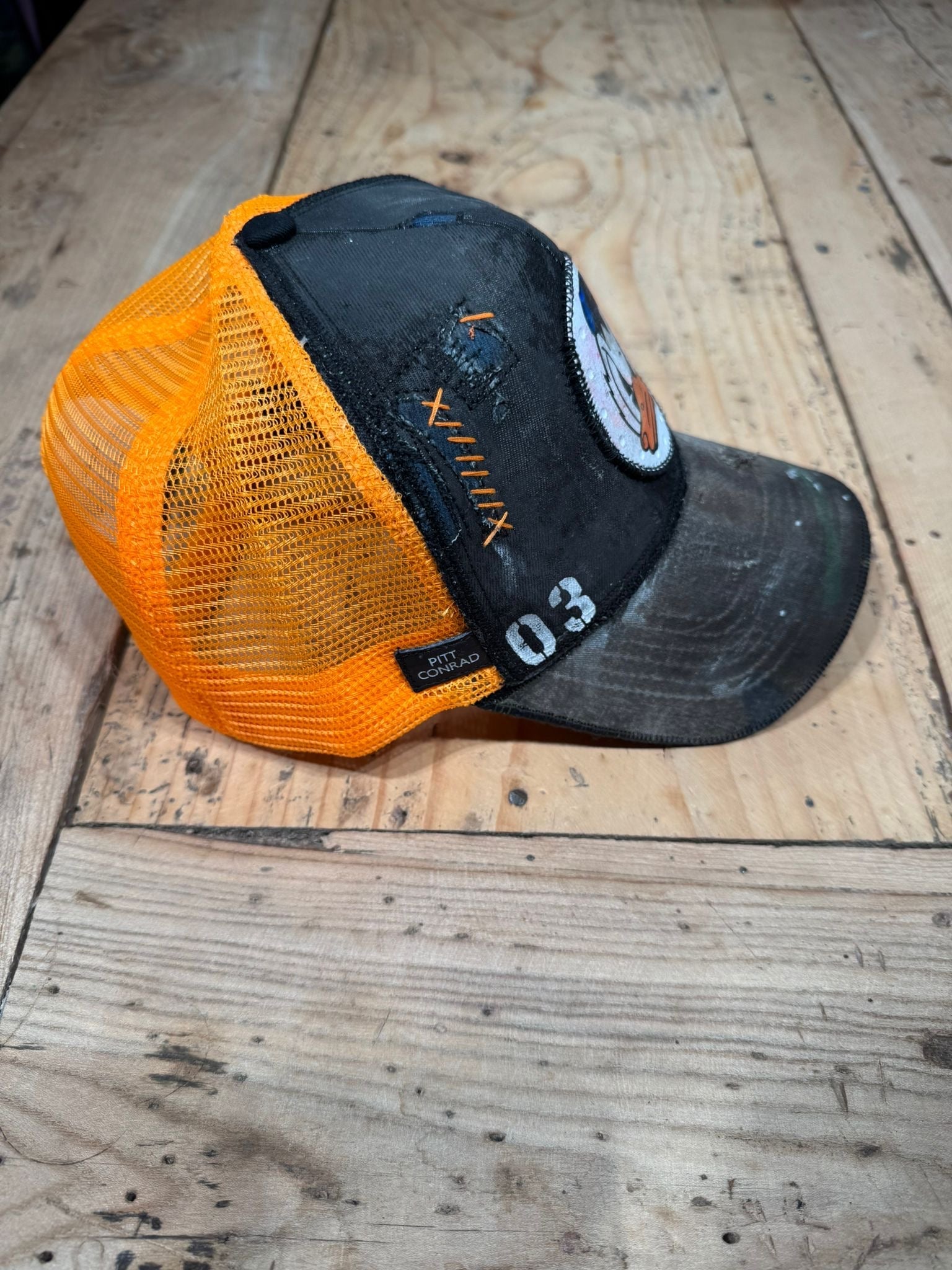 Cappellino Donald Paperino – cappelli personalizzati - Militare inverso - 05 - cappellino cappello – Pitt Conrad
