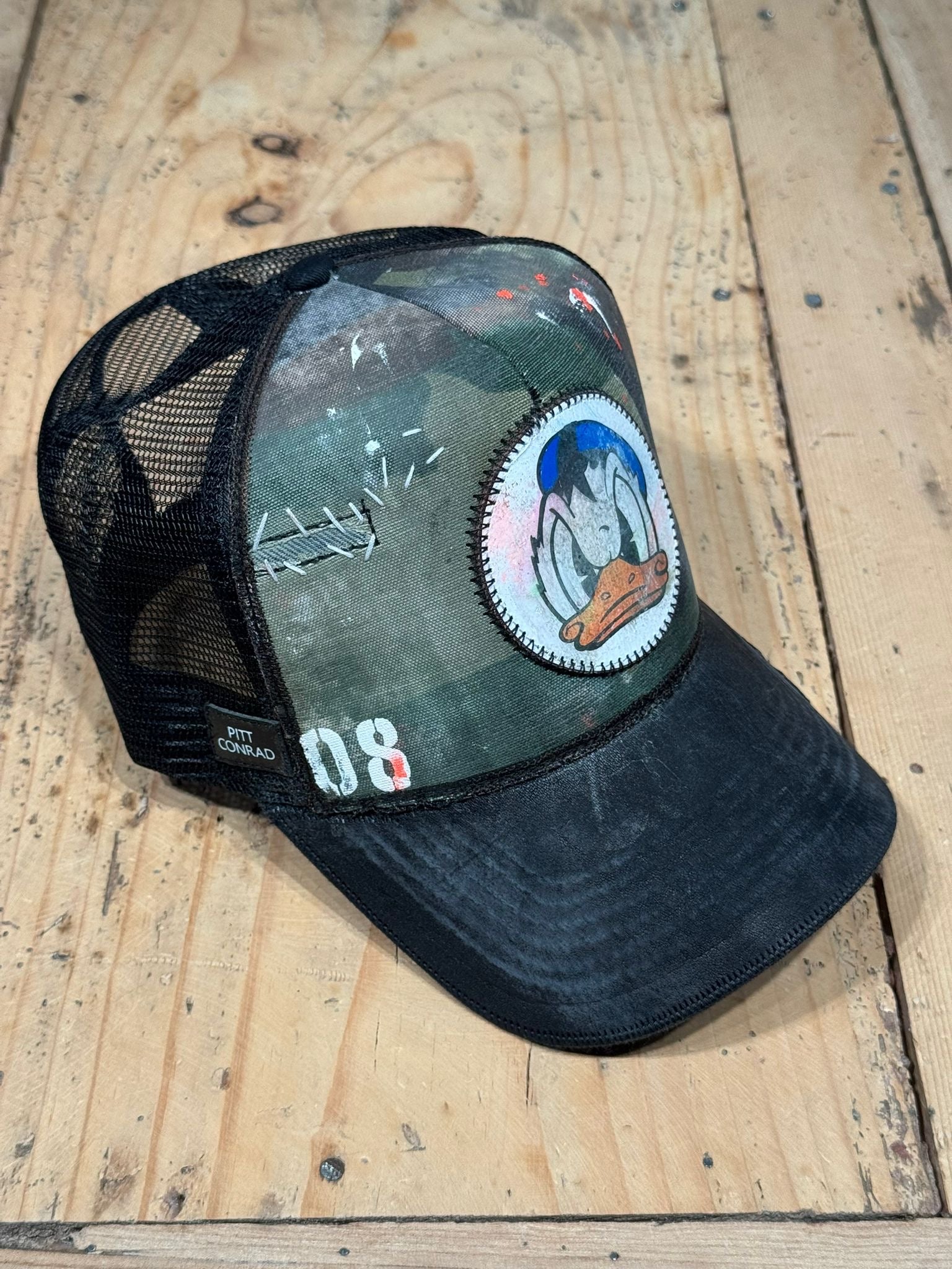 Cappellino Donald Paperino – cappelli personalizzati - Militare - 08 - cappellino cappello – Pitt Conrad