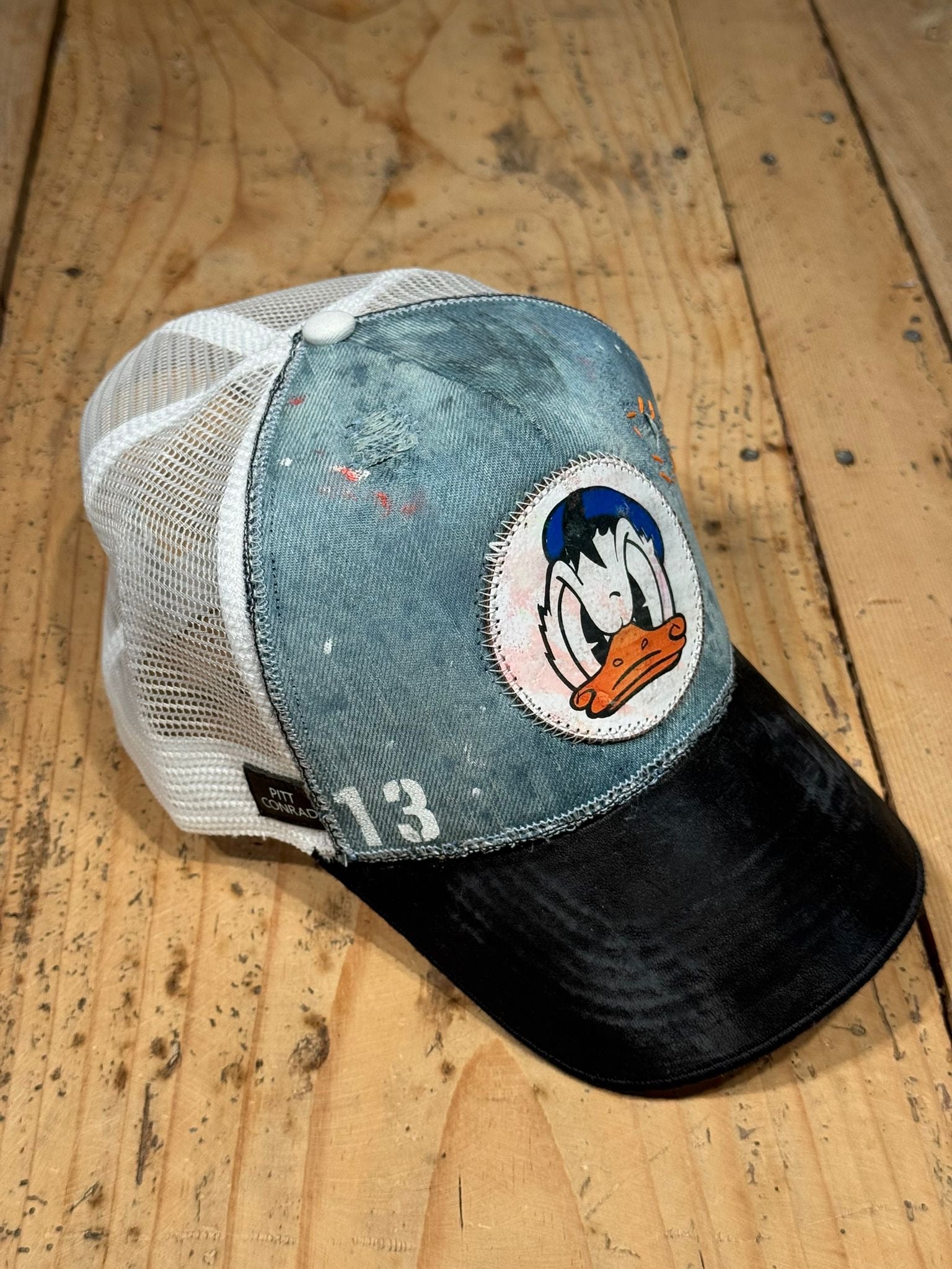 Cappellino Donald Paperino – cappelli personalizzati - jeans - 13 - cappellino cappello – Pitt Conrad