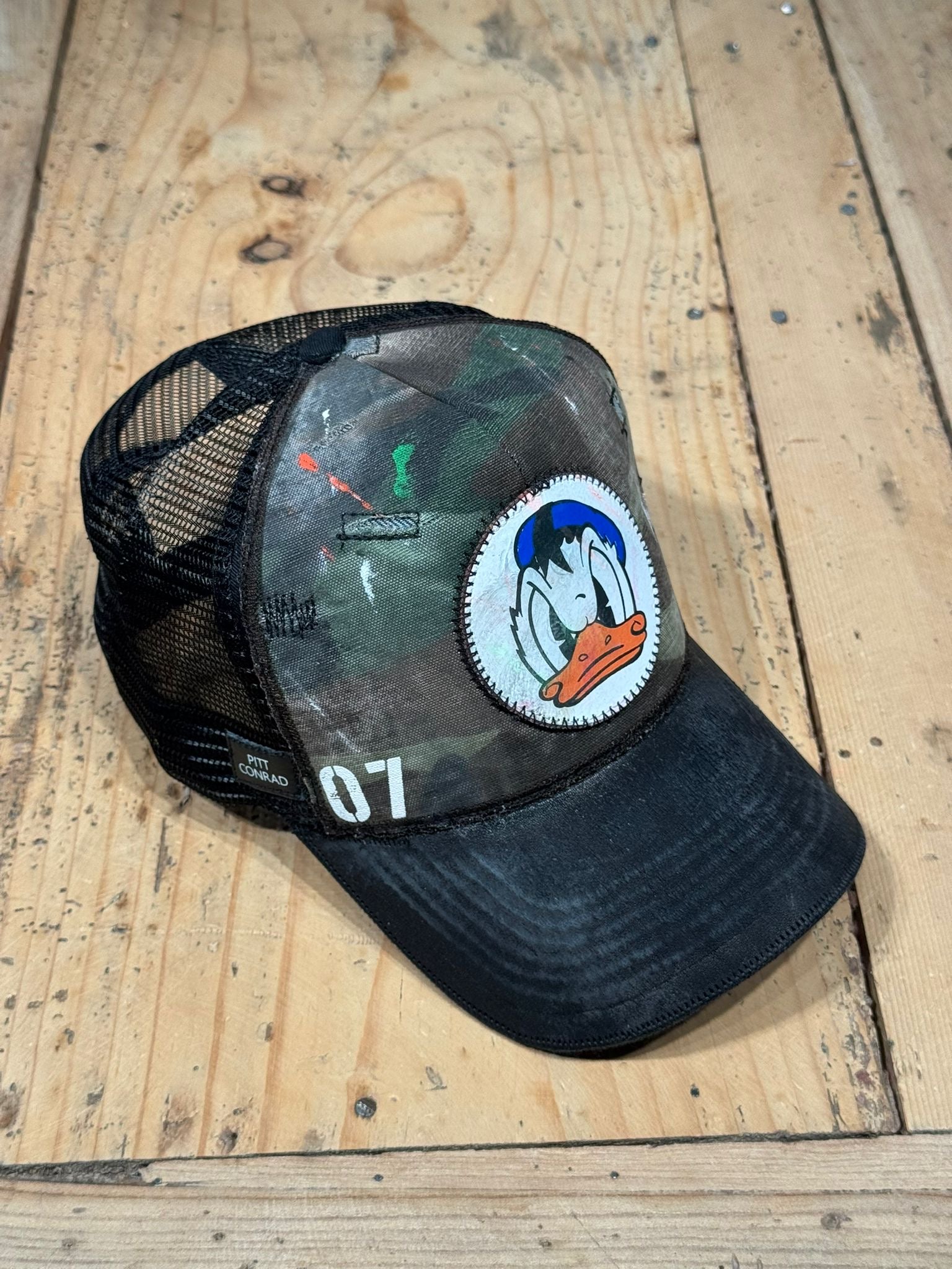 Cappellino Donald Paperino – cappelli personalizzati - Militare - 07 - cappellino cappello – Pitt Conrad