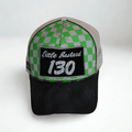 Cappellino Little Bastard 130 - Pelle – cappelli personalizzati - Verde - cappellino cappello – Pitt Conrad