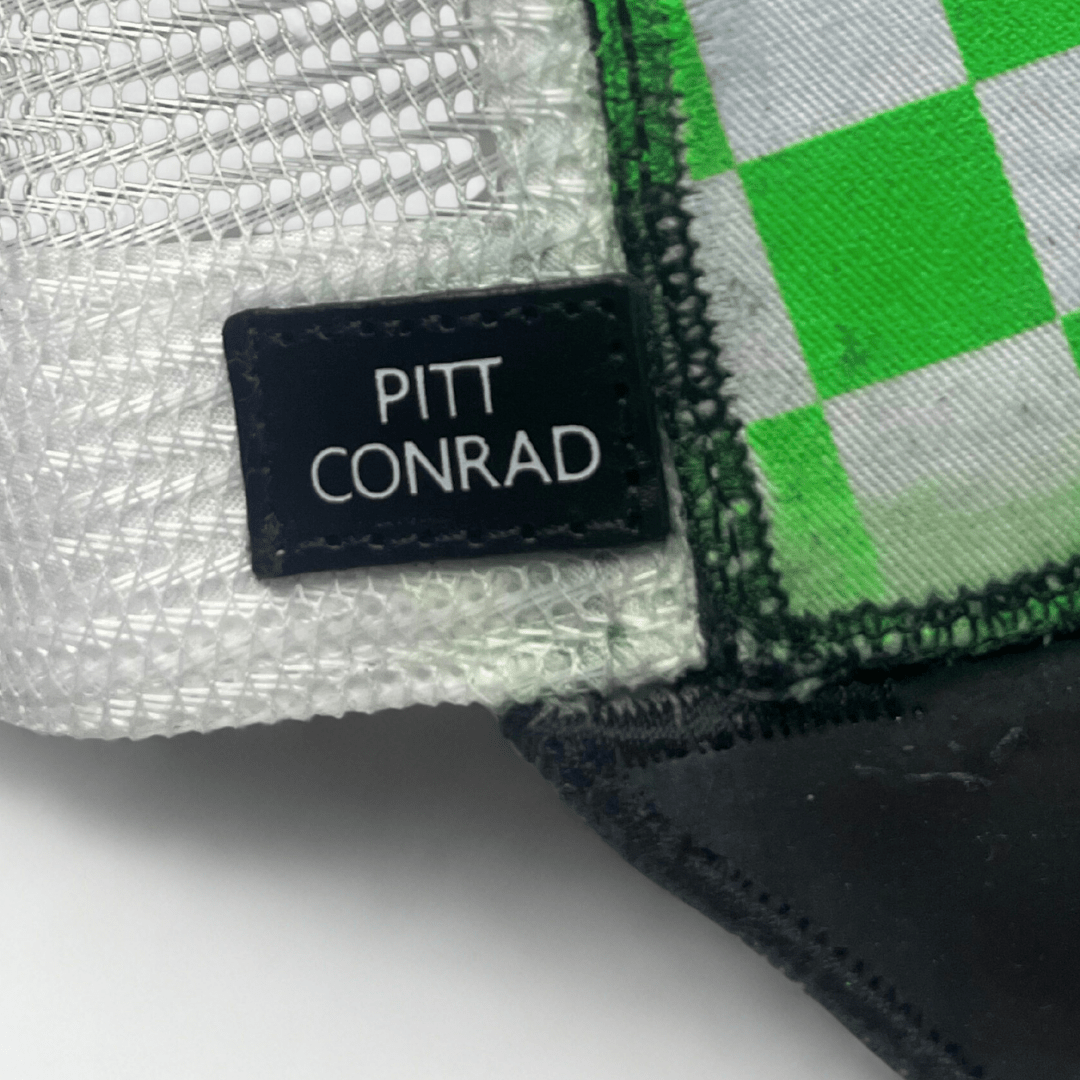 Cappellino Little Bastard 130 - Pelle – cappelli personalizzati - Verde - cappellino cappello – Pitt Conrad