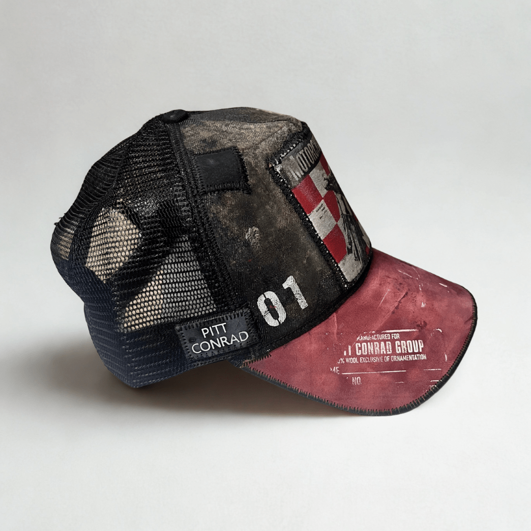 Cappellino Motorcyclist – cappelli personalizzati - cappellino cappello – Pitt Conrad