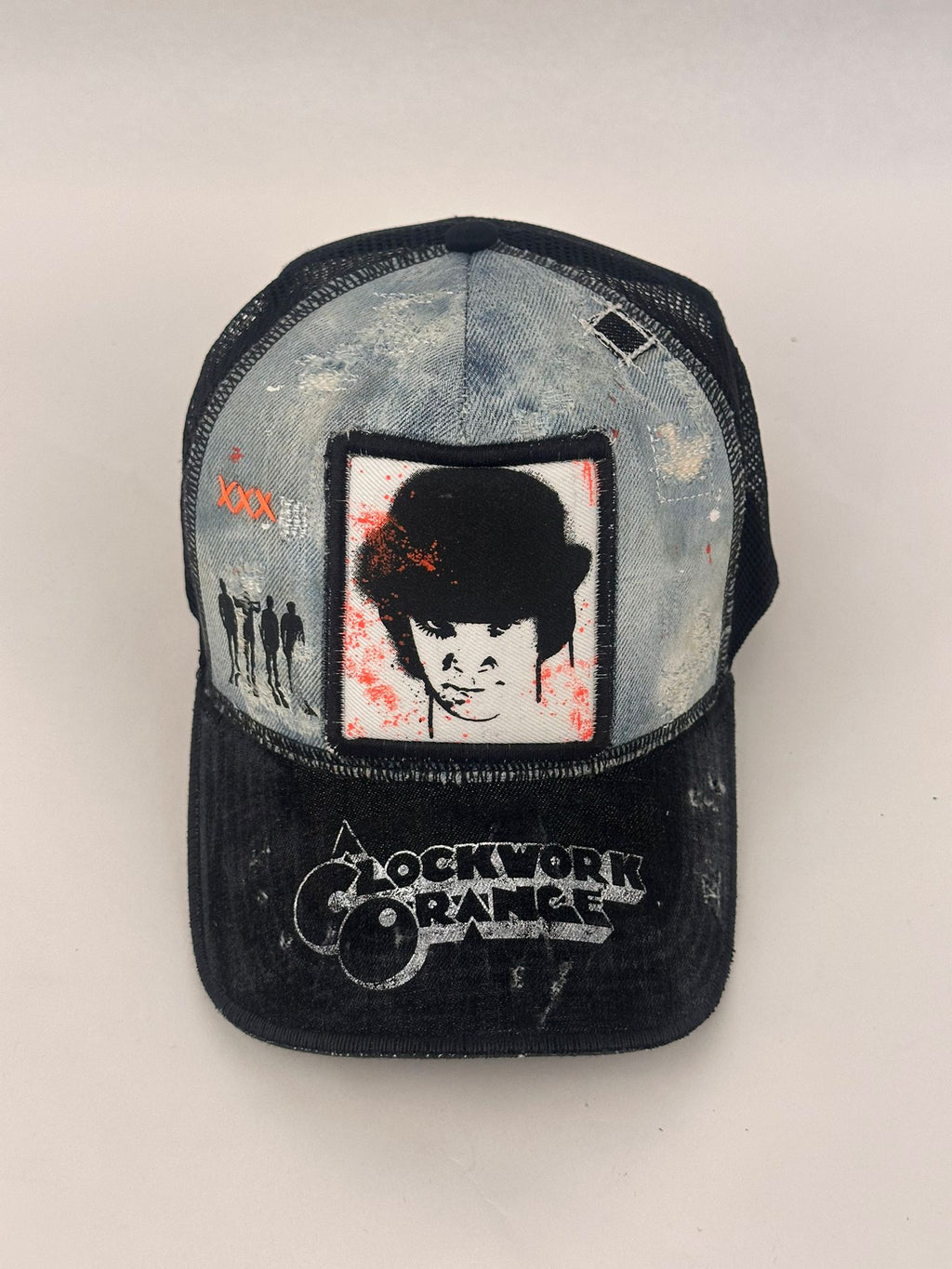 Gorra Trucker - Naranja Mecánica
