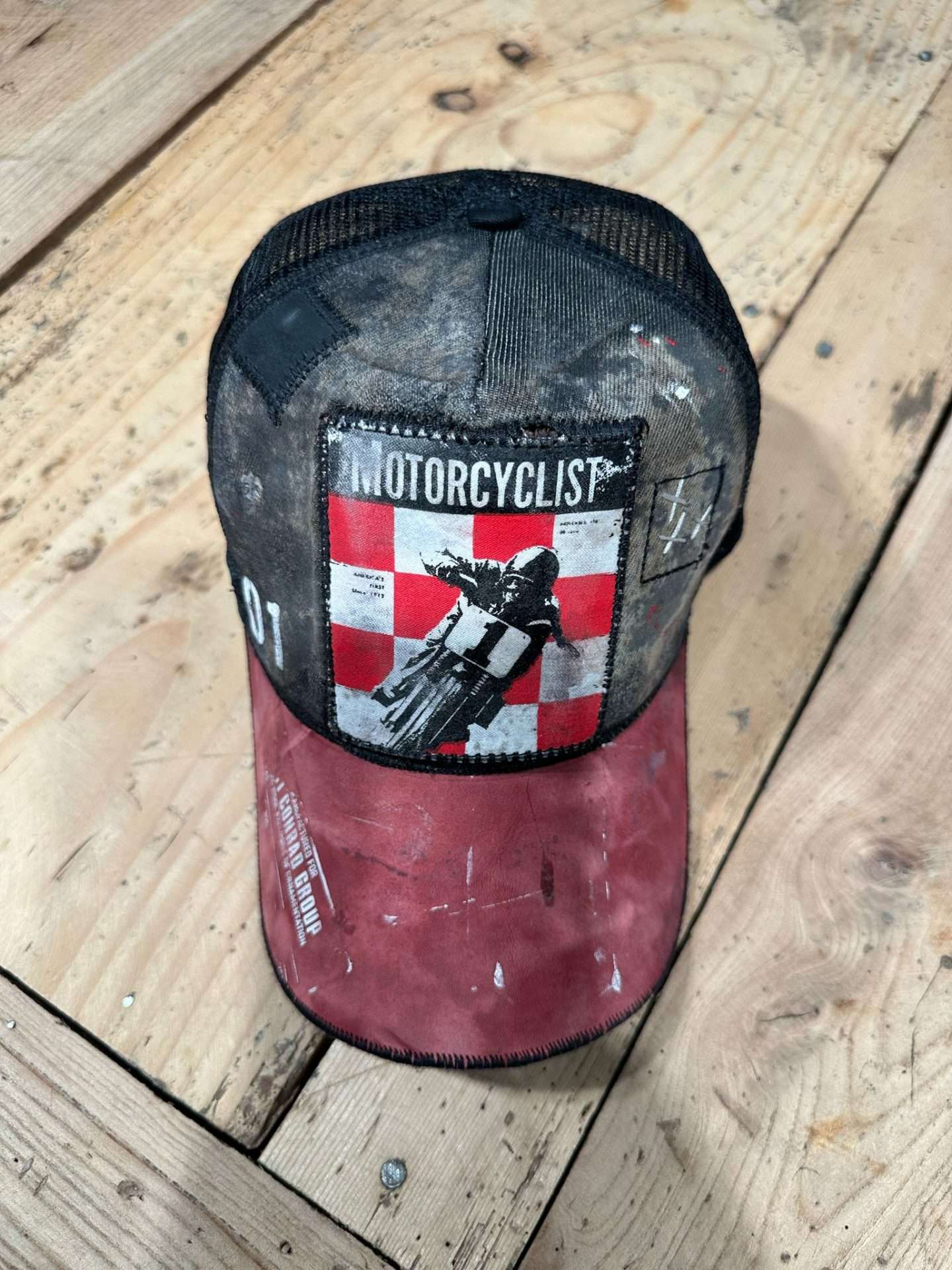 Cappello Motorcyclist – cappelli personalizzati - Cappellino Cappello – Pitt Conrad