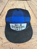 Cappello Old School 1971 - Blu – cappelli personalizzati - cappellino cappello – Pitt Conrad
